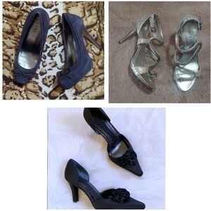 SALE‼️ BUNDLE of 3 heels size 8 Nine West Lord & Taylor